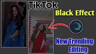 Alight Motion Black Effect Video Editing | Tiktok Trending Editing Tutorial || New trend