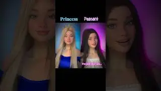 #pov the princess goes into the village and meets a… friend? #barbie #fantasy #comedy