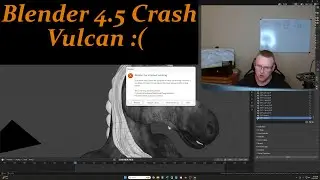 Blender 4.5 Crashing with Vulkan Backend