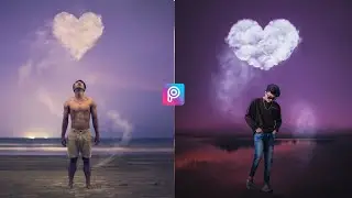 Sad Surreal Photo Editing In Picsart | Sad Photo Editing | Srj Edition