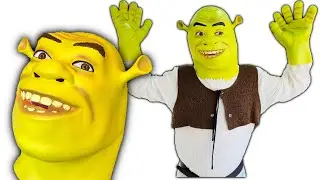Spirit Halloween is Selling a Creepy Shrek Mask