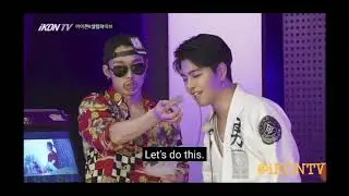 DK & Jay accidentally smoochy moment 😂 iKON - iKON TV part 1 - 4 (cr iKONTV)