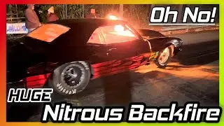 Huge Nitrous Backfire!  Timing dropped too low!