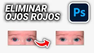 Cómo ELIMINAR ojos rojos Error de Cámara en Photoshop