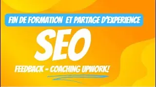 Fin de formation SEO DU NOVEMBRE 2023