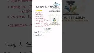 EXAMINATION OF NEWBORN Part 1 