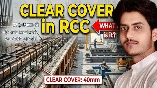What is Clear Cover in RCC Member - Clear Cover in different RCC Structure