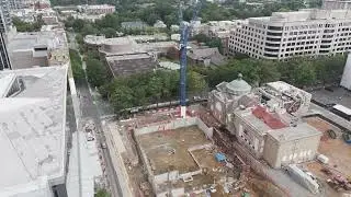 New Main Library Drone Footage: August 2024