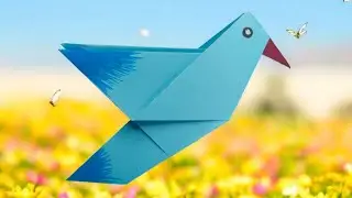 Paper Hummingbird || How to make a Paper Bird easy