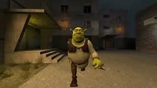 Шрек идёт по хрущёвкам