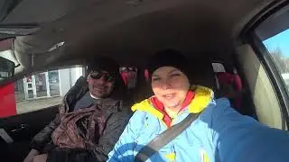 Построили горку. Мы в Шаманку, Шаманка к нам)