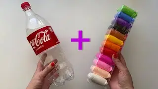 DIY Miniature Fairy House | Plastic Bottle & Clay Craft