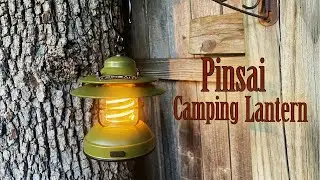 Pinsai Mini Camp Lantern - A Nostalgic Spiral into 2200K Illumination