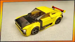 Custom Lego my MOC sport car alternative Build 76901 instructions