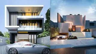 3d Home Exterior Design ||Modern House Design 2022||