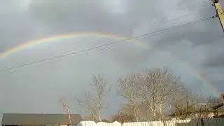 Хто бачив веселку взимку? Бо я таке бачу перший раз! 😮