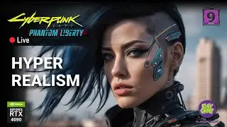 👾 Cyberpunk 2077 - Phantom Liberty 👾  Ультра реализм графики - Stream № 9