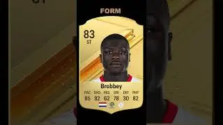 Brian Brobbey - Official Rating VS Current Form Rating #like #subscribe