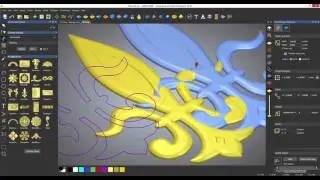 ArtCAM Standard Tutorials - 4.1 Relief Clipart Library