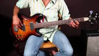 Easy Flea Inspired Bassline - Bass Guitar Lessons - Groovy Bass Lesson