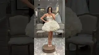 Bridal Mini Dress PERFECTION from Nicole and Felicia Couture