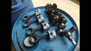 Proton saga 4G13P engine overhaul