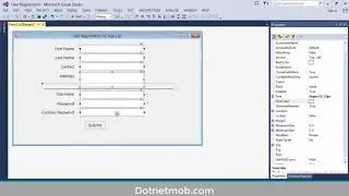 Create User Registration Or Sign Up Form With SQL Server   YouTube