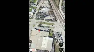 Giant axe ⚒️ hitting a car is real on Google earth #giant axe #hitting #car @earthvision635