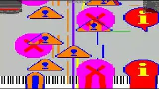 (! top video !) [black midi] music using only sounds from windows 98 and xp! ump run