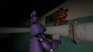 (SFM) пародия на зеленый слоник фнаф.
