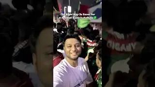 I Travelled in a Lorry to Mohun Bagan Match #shorts