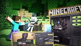 MINECRAFT A 500FPS?? NO PC MAIS BARATO DA CHIPART!!