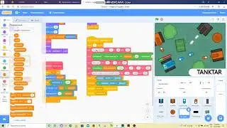 Tank oyini programma Scratch