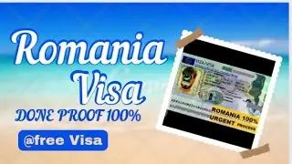 Romania visa done proof ROMANIA WORK PERMIT VISA 2023 ( SALARY 600 DOLLAR ) .. @freevisa