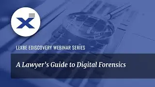 A Lawyer's Guide to Digital Forensics