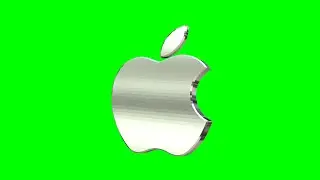 Apple Logo Green Screen