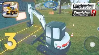 Construction Simulator 4 Gameplay E55 Excavator In Action! (Android, iOS) #3