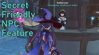 Genshin Impact - Secret Friendly NPC Feature