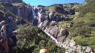Високі Татри. Водоспад Сіклава.
