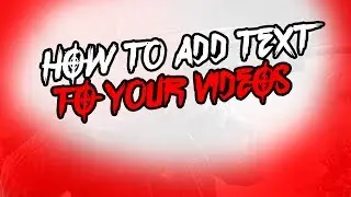 How to add text to your videos w/Shotcut
