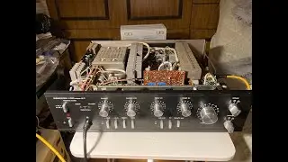 Maintenance, repair, and performance testing of the Odyssey U-010 amplifier. Episode one.