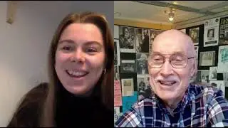 Jazzsångerskan och kompositören Selma Pinton intervjuas