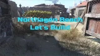 Fallout 4| Let's Build At Northagen Beach (Contains Settlement Tour)