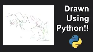 How To Create Abstract Art using Python (Drawing In Python Without External Libraries)