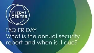 FAQ Friday - What is the ASR and when is it due?