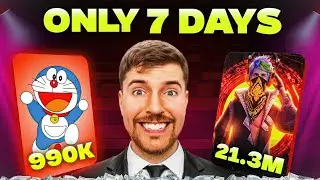 22 Million Views in 7 days 😍 | I Tried YouTube Gaming Shorts For 7 Days ( Shocking Result 😎)