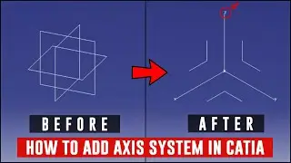 How to add axis system in catia V5 | catia basics for mechanical engineering