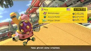 【MK8DX】Excitebike Arena [200cc]: 1:14.713 (Live)