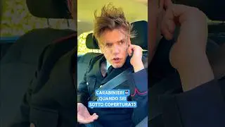 CARABINIERI👮🏻‍♂️ Quando Sei SOTTO COPERTURA👀 - iPantellas
