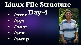 📁 Linux Explained: /proc /sys /boot /srv /swap | Day 4 Linux Directory Structure | 